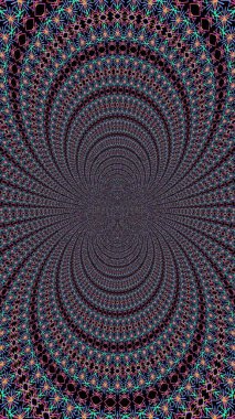 Dekorasyon için güzel desenli bir tasarım