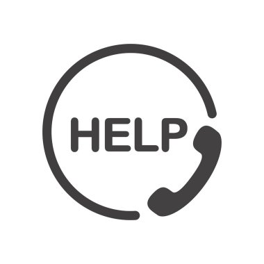 İmza simgesi. Bilgi telefonu sembolü.