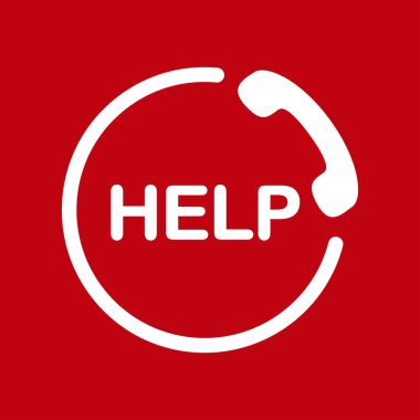 İmza simgesi. Bilgi telefonu sembolü.