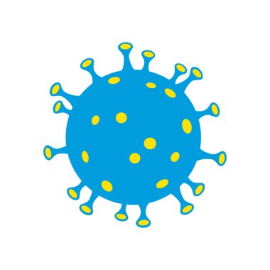 Coronavirus illustration. MERS-Cov (Middle East Respiratory Coronavirus Syndrome), New Corona Virus (2019-nKoV). Design concept for protection against a viral pandemic.