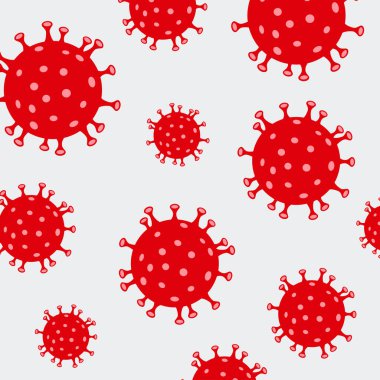 Coronavirus illustration. MERS-Cov (Middle East Respiratory Coronavirus Syndrome), New Corona Virus (2019-nKoV). Design concept for protection against a viral pandemic.