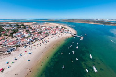 Armona Adası, Ria Formosa, Algarve, Portekiz.