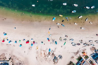 Armona Adası, Ria Formosa, Algarve, Portekiz.