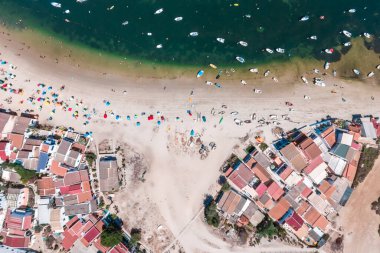 Armona Adası, Ria Formosa, Algarve, Portekiz.