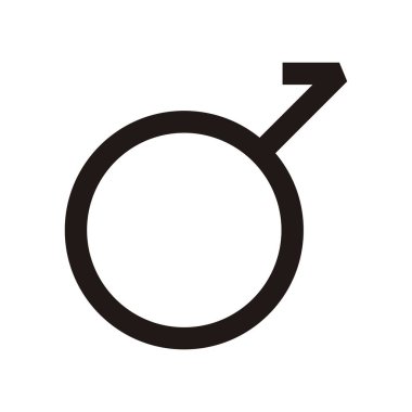 Yarı boy düz simgeler. Pictogram vektör çizimi.