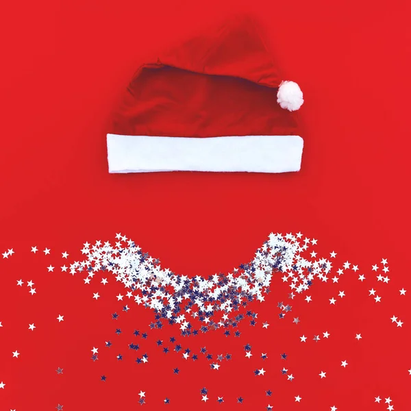 圣诞圣诞圣诞礼帽和模仿明星们的毛衣. — 图库照片