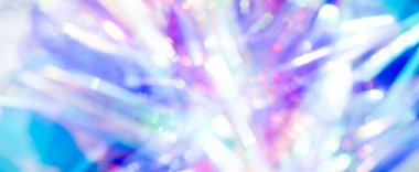 Işık ve güzel bulanık soyut holografik arkaplan. 