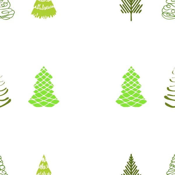 Árbol Navidad Espacio Para Copiar — Vector de stock