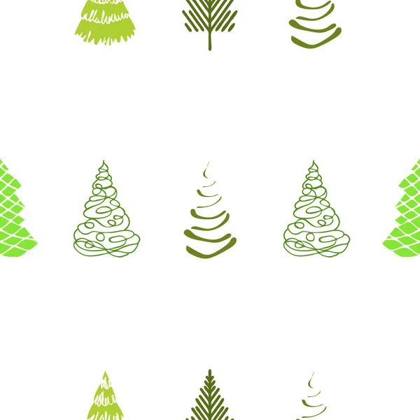 圣诞树 复制空间 — 图库矢量图片