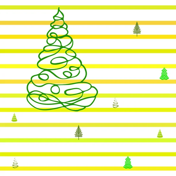 Χριστουγεννιάτικο Δέντρο Αντίγραφο Χώρου — Διανυσματικό Αρχείο