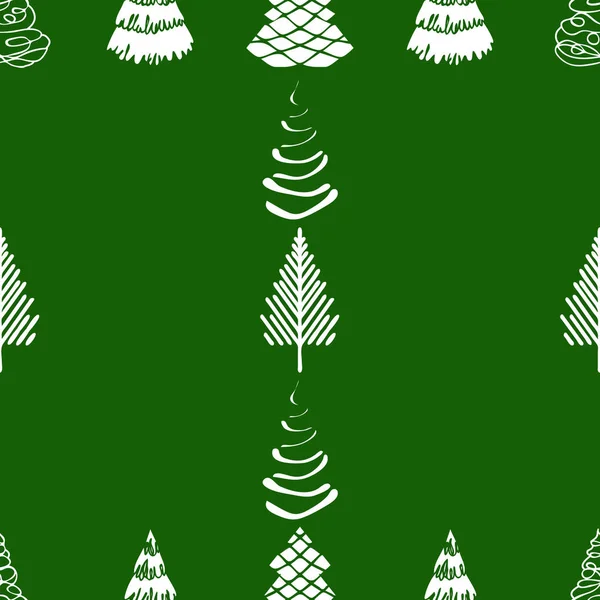 Árbol Navidad Espacio Para Copiar — Vector de stock