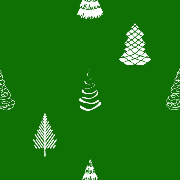 Árbol Navidad Espacio Para Copiar — Vector de stock