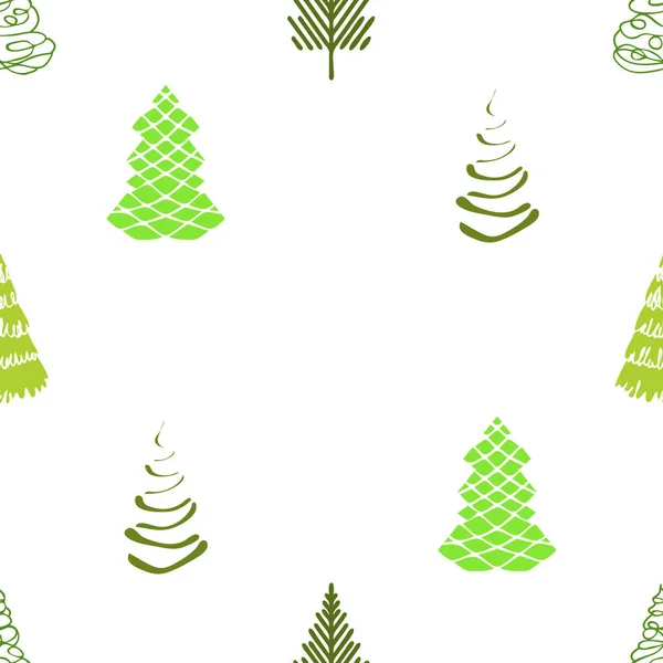 Kerstboom Kopieerruimte — Stockvector