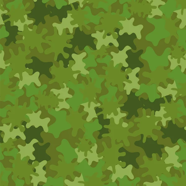 Camouflage nahtlosen Hintergrund. Waldstil. — Stockvektor