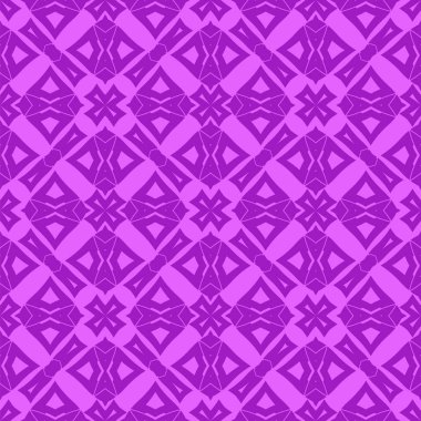 Pembe süs kesintisiz çizgi deseni