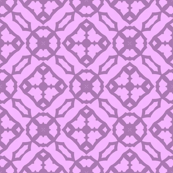 Рожевий декоративний безшовний лінійний візерунок — стоковий вектор