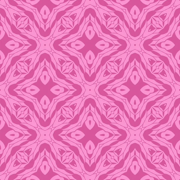 Patrón de línea sin costura ornamental rosa — Archivo Imágenes Vectoriales