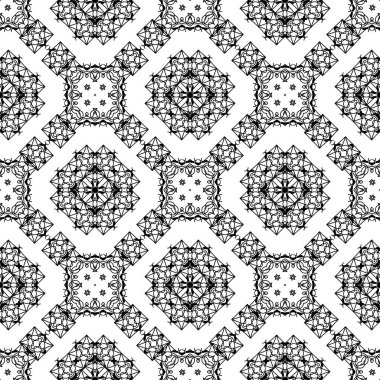 Süs kesintisiz çizgi deseni