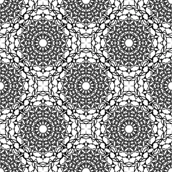 Ornement sans couture Line Pattern — Image vectorielle