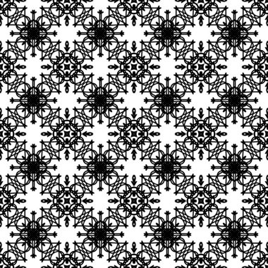 Süs kesintisiz çizgi deseni