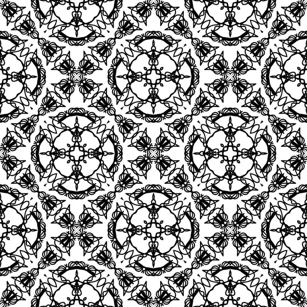 Ornement sans couture Line Pattern — Image vectorielle