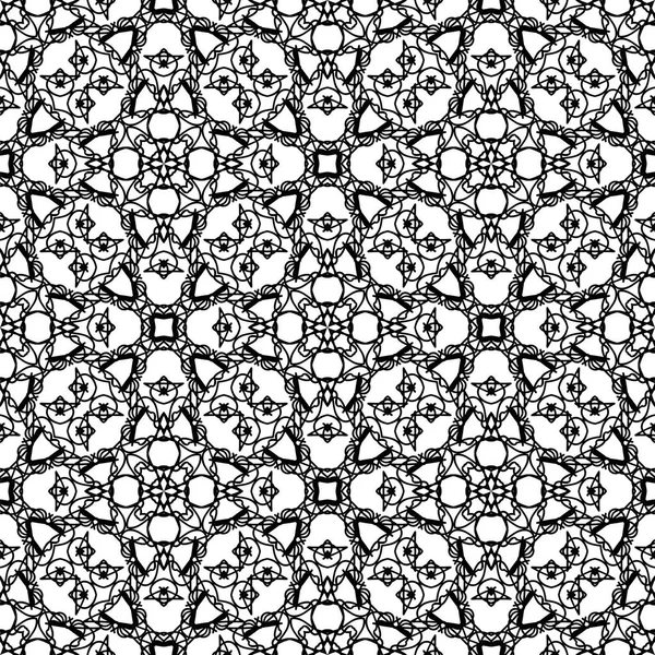 Ornement sans couture Line Pattern — Image vectorielle