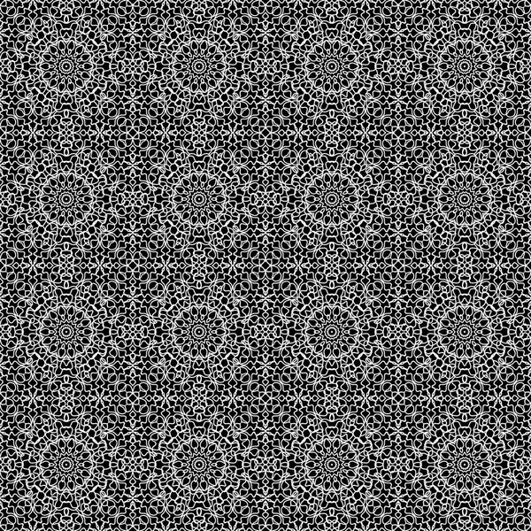 Ornamental Seamless Line Pattern — Stock Vector