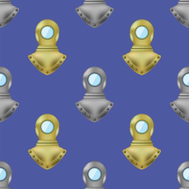 Dalış Metal kask Seamless Modeli