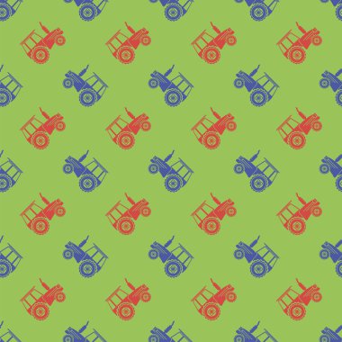 Traktör simgesi Seamless Modeli