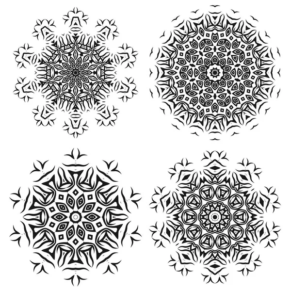 Decoratieve patroon. Oosterse geometrische Ornament — Stockvector