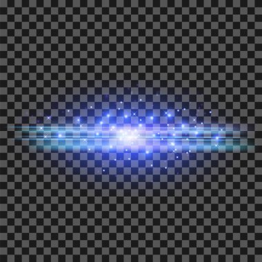 mavi parlak çizgiler.