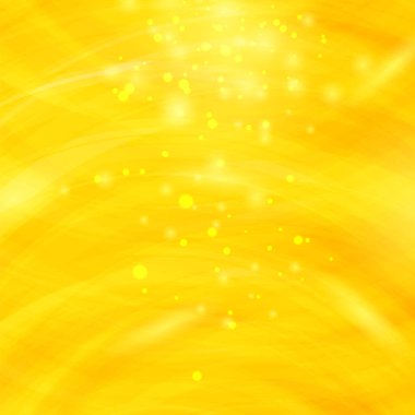 Yellow Burst Blurred Background. Starry Explosion clipart