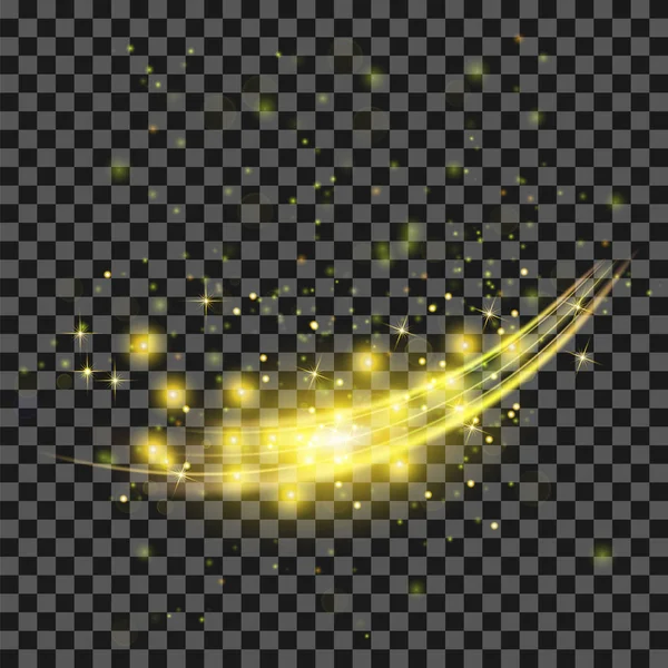 Starry Light Background — Stock Vector