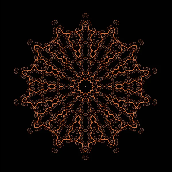 Orientalisches geometrisches Ornament — Stockvektor