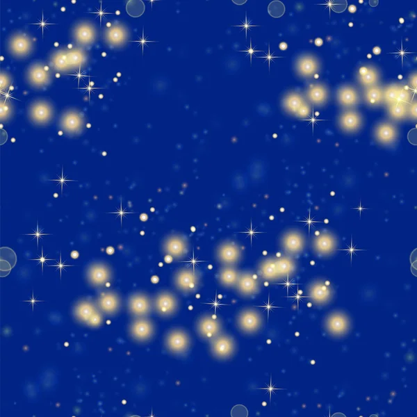 Hvězdnou světle modré pozadí — Stockový vektor