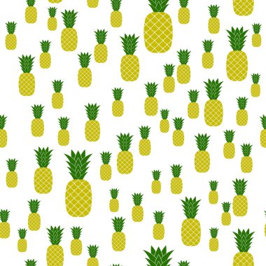 Olgun taze ananas Seamless Modeli