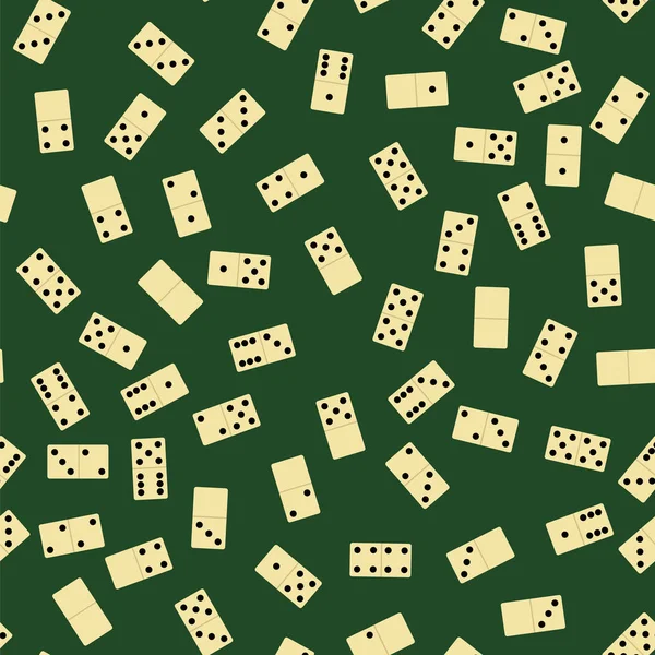 Domino vzor bezešvé. Desková hra textury — Stockový vektor