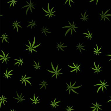 Yeşil esrar sorunsuz arka plan bırakır