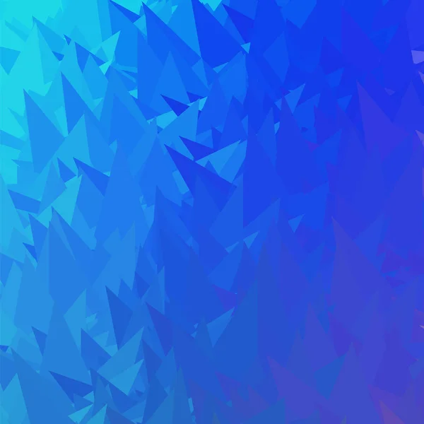 Astratto sfondo triangolo blu — Vettoriale Stock