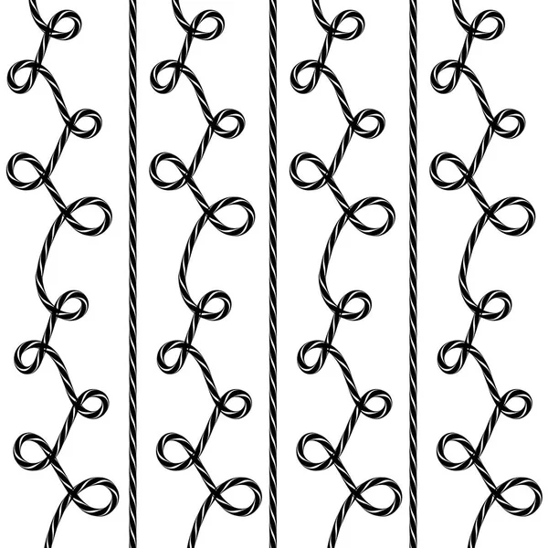 Metal kablolar kümesi. Deniz ip