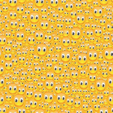 Sarı gülümseme Seamless Modeli