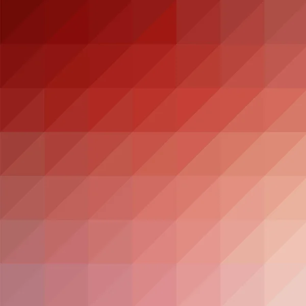 Abstrakt röd triangel bakgrund — Stock vektor