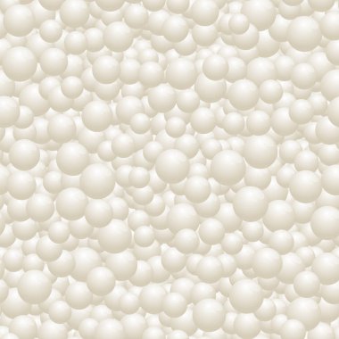 Beyaz İnci rasgele Seamless Modeli