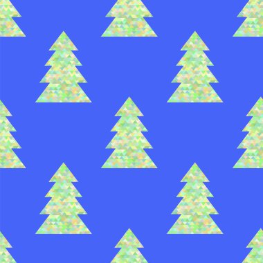 Yeşil dekoratif seamless modeli