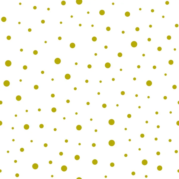Gold Confetti padrão sem costura — Vetor de Stock