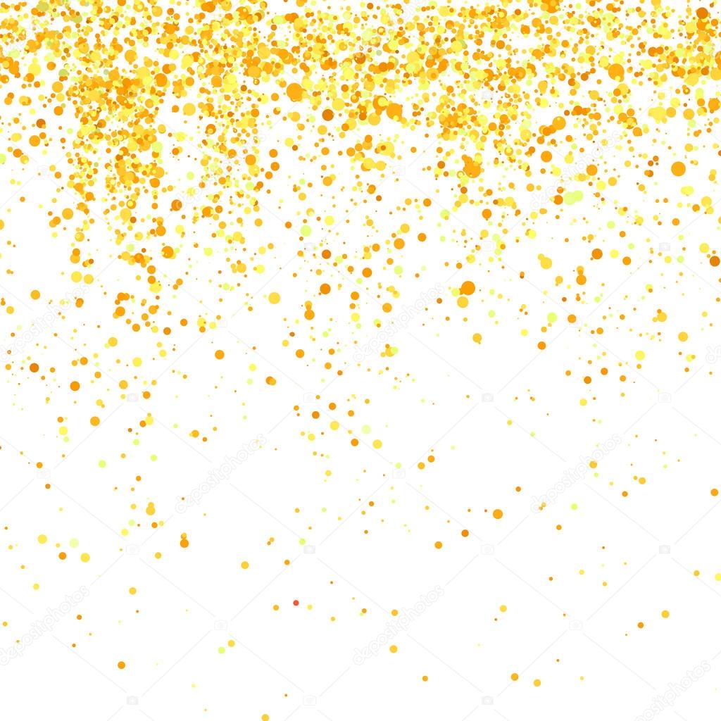 Gold Confetti Pattern