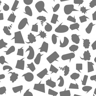 konuşma balonları seamless modeli