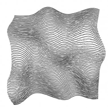 хвиля смугою фону