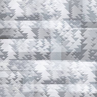 Soyut dokulu gri üçgen desen