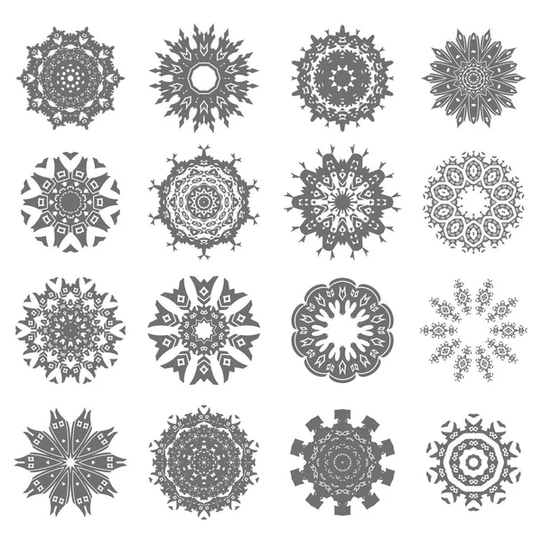 Mandala csoportja — Stock Vector